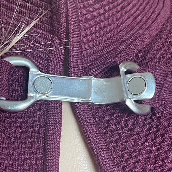 St. John Crew Neck Sweater - Metallic Knitwear, Clothing purple size P - Picture 12 of 14